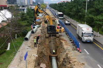 威海营商行 | 市水务集团有序推进华夏路及周边排污管道改造